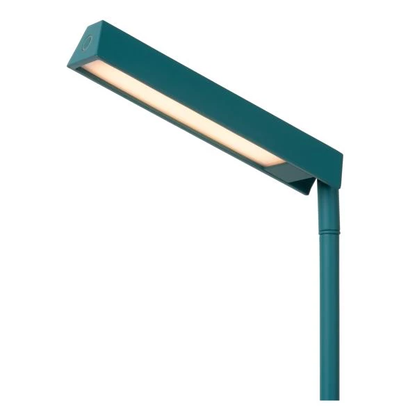 Lucide LAVALE - Lampadaire / lampe de lecture - LED Dim. - 1x3W 2700K - Turquoise - détail 2